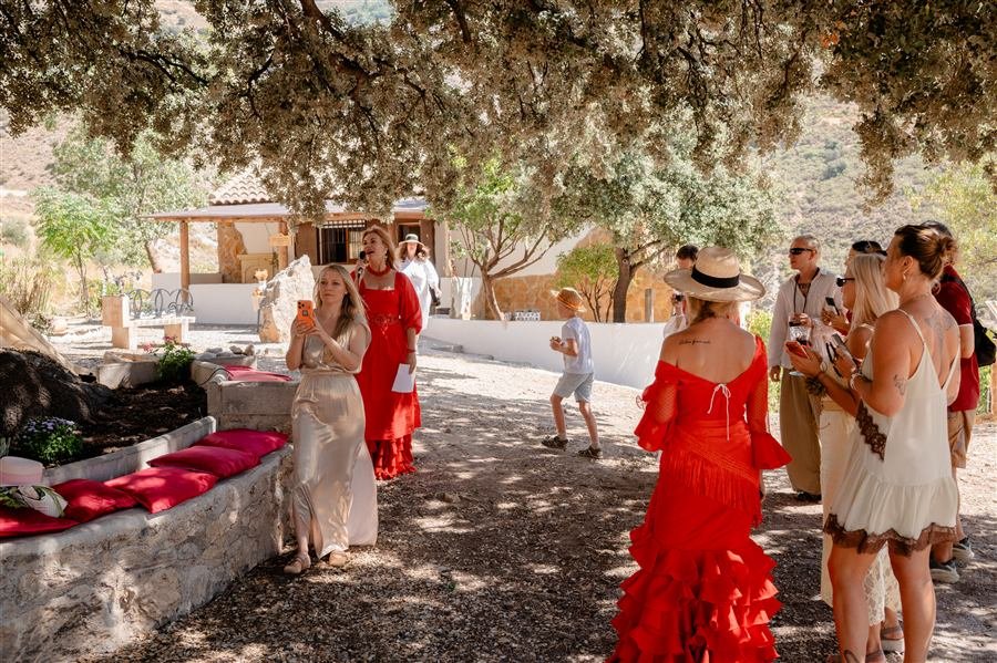 Celebrating the harvest at Arraigo del Amor
