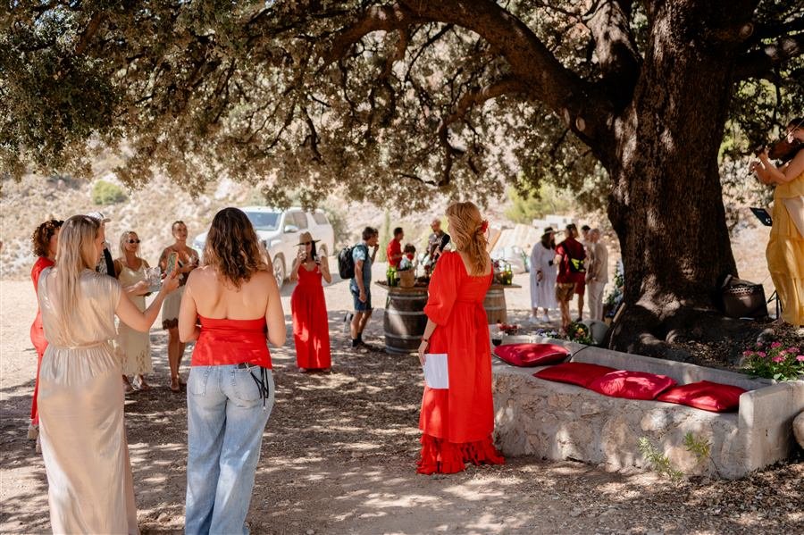 Celebrating the harvest at Arraigo del Amor