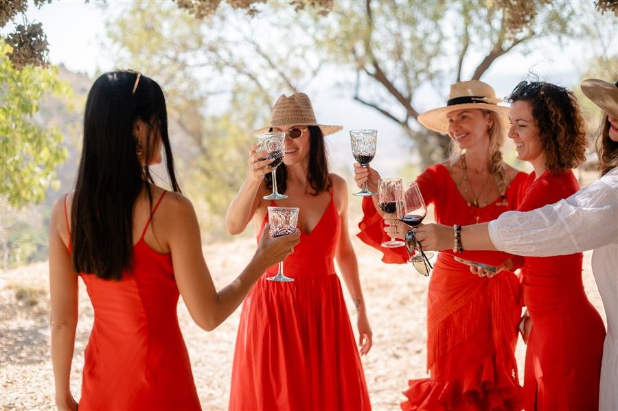 Celebrating the harvest at Arraigo del Amor