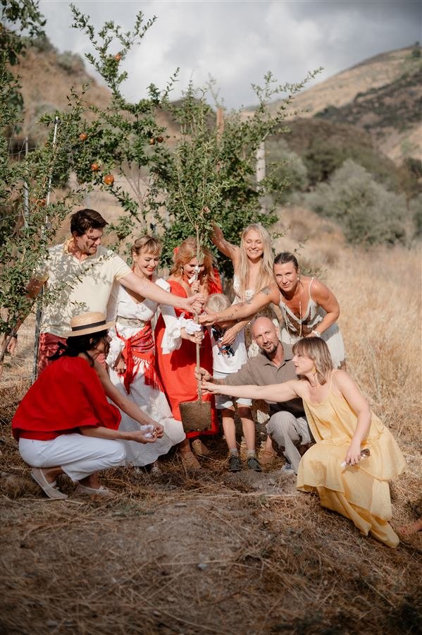 Celebrating the harvest at Arraigo del Amor